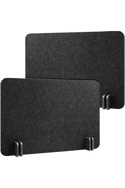 erorex Desk Privacy Panel Of Acoustic Freestanding Desk Divider Desk Partition Noise Reducing Mounted