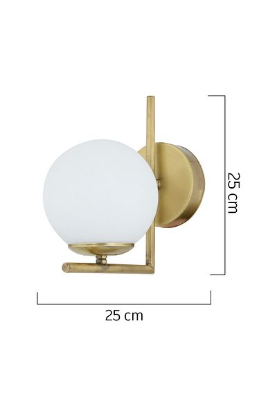 Apliqa Aplica HubRom, SARA 3456-01Y-FR 25x25 cm 1xE27-60W Antiq