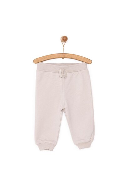 ebebek Hello Baby HelloBaby Erkek Bebek Eşofman Alt Şardonlu Kumaş Ribana Paça