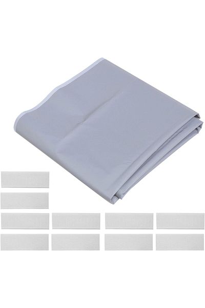 erorex Projection Screen Portable Projector Screen Projector Curtain 16:9 Metal Anti‑Light Folding Screen