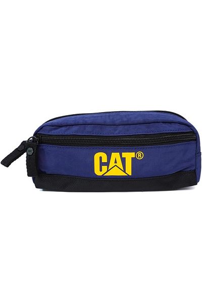 erorex Pencil Case Aop Red Tracks Tie Dye Blue