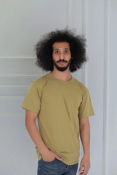 CENNETOĞLU Men's Slim Fit Crew Neck Undershirt T-Shirt