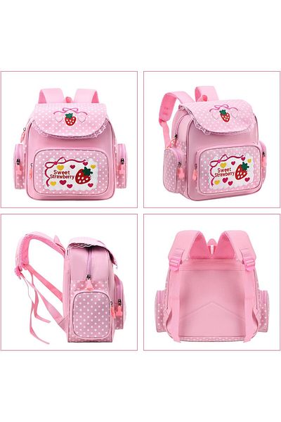 erorex Girls School Backpack Preschool Kindergarten Backpack Durable Students Bookbag Pink Medium Daypack
