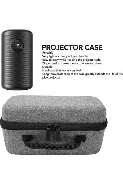 erorex Hard Travel Case For Samsung The Nebula Anker Capsule 3 Laser 1080P Projector Portable Waterproof