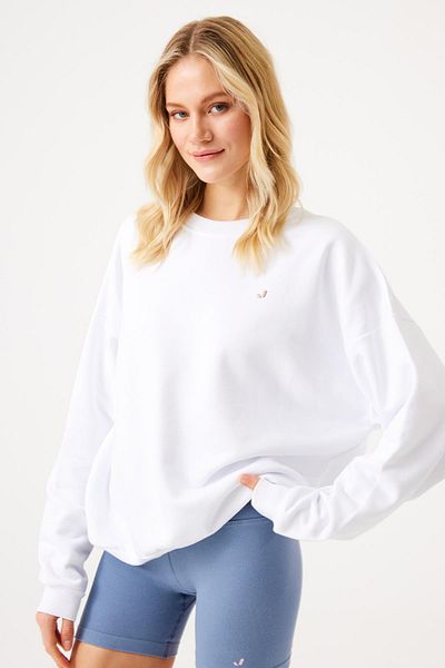 Jerf White Aura Sweatshirt