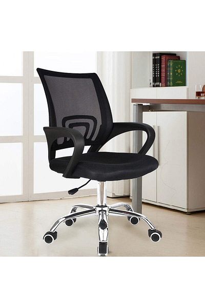 erorex Ergonomic Computer Desk Chair For Office And Gaming With Back And Lumbar Support Color Black Model