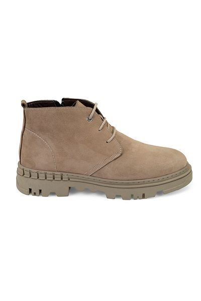 Desa Ανδρικές δερμάτινες μπότες Nubuck Teora Mink