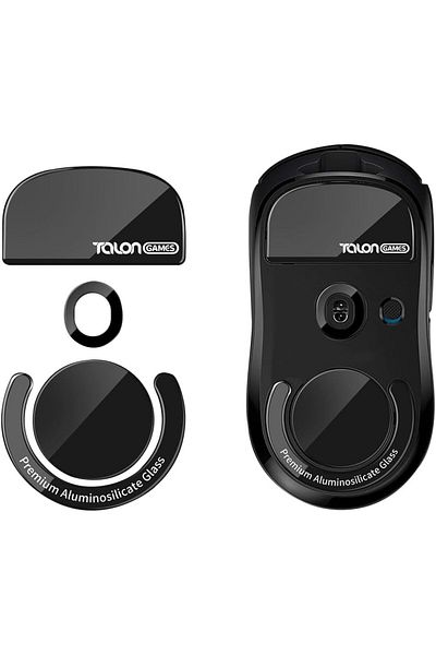 erorex Ultra Strong Glass Mouse Feet Skates With Curved Edges Compatible With Logitech G Pro