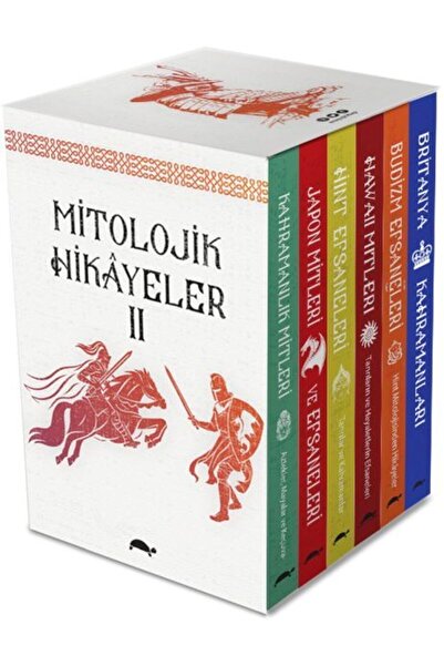 Maya Kitap Maya Mitolojik Hikâyeler Seti 2 – Özel Kutulu 6 Kitap