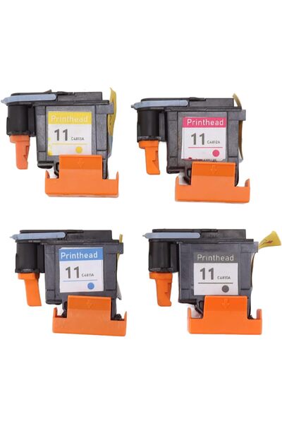 erorex 4 قطع رأس طباعة رأس طابعة أرجواني أسود سماوي أصفر رأس طباعة بديل لطابعة HP Designjet 100