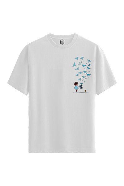 Color Luxe Magic Flight - 100% Cotton Women's White T-Shirt - Premium Quality