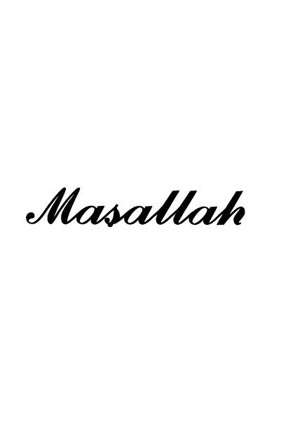 BsElektronik Maşallah Sticker Siyah Yazı Sticker