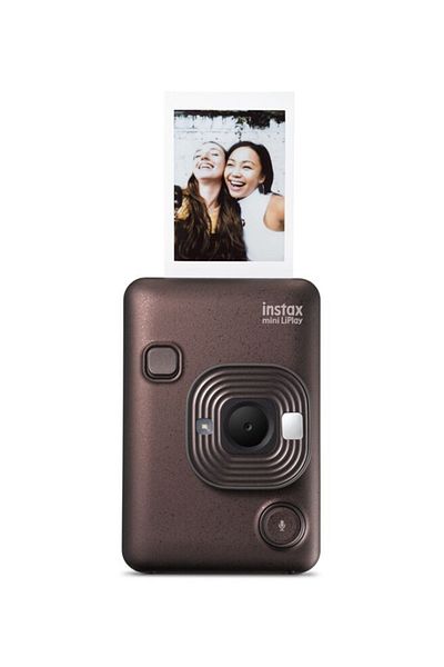 Fujifilm INSTAX Mini LIPLAY Hybrid Instant Camera - (Deep Bronze)