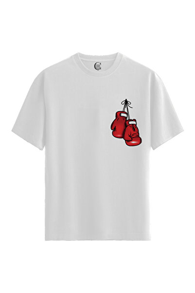 Color Luxe Boxing Spirit - 100% Cotton Women's White T-Shirt - Premium Quality