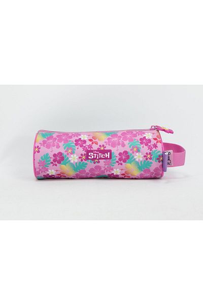 erorex Suns 301Sch 1 Part Stitch Pencil Case 7.5 X Cm X 22.5 Cm X 7.5 Cm Size Pink