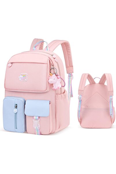 Generic حقيبة ظهر وحقيبة سفر وحقيبة مدرسية للبنات من سن 5 إلى 10 سنوات، حقائب...