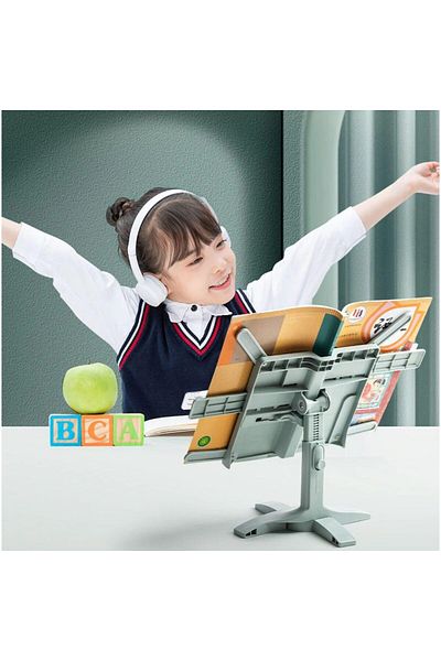 erorex Book Stand Holder Multi Heights Angels Adjust Cookbook Stand Portable Acrylic Laptop Holder Rest