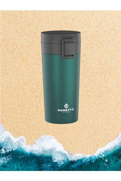 Remetta Mug Matik ( İçi ve Dışı Paslanmaz Çelik ) 380 ml Termos Serisi