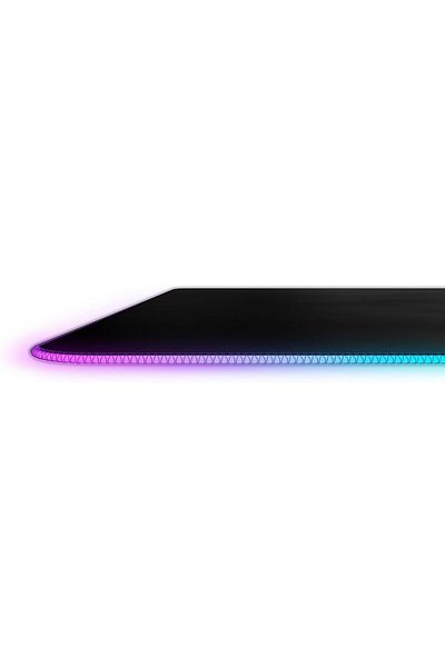 erorex Qck Prism Cloth Gaming Mouse Pad 2 Zone Rgb Illumination Real Time Event Lighting Optimized For