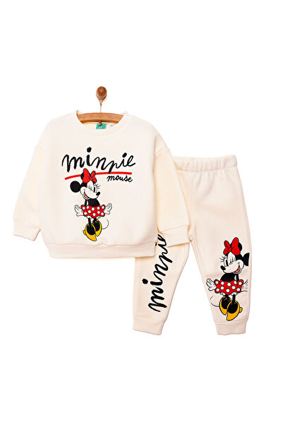 Disney Minnie Mouse Kız Eşofman Takımı Kız Bebek