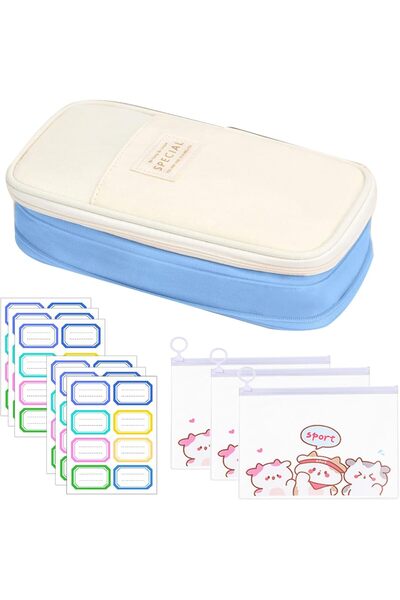 Generic Pencil Case Large Pencil Pouch For Girls And Boys Portable Pencil Cas...