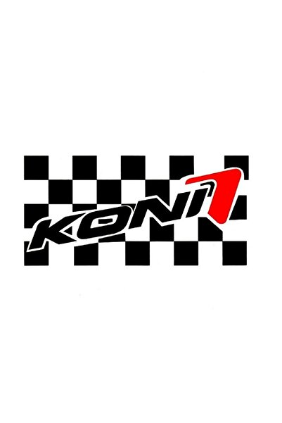 BsElektronik Tofaşlara Özel Koni 7 Kırmızı Damalı Bagaj Sticker - Koni 7 Kırm...