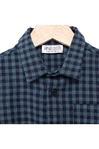 ebebek Hello Baby HelloBaby Nordic Forest Erkek Gömlek Erkek Bebek