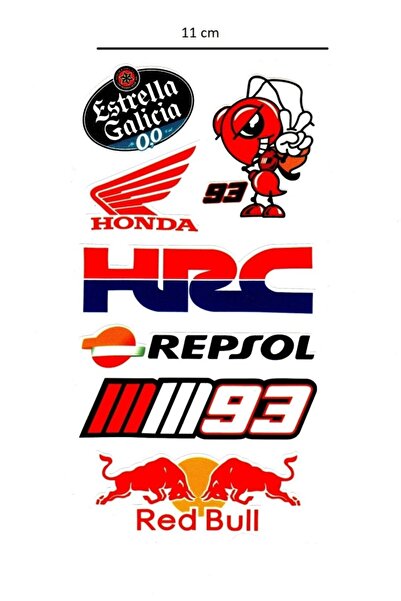 BsElektronik ريبسول-///93-ملصق متعدد الثور الأحمر - Hrc