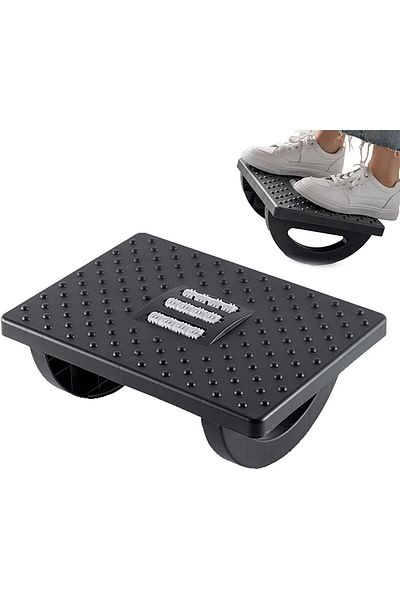erorex Foot Rest For Under Desk At Work Ergonomic Foot Stools For Under Office Desk Rocking Footrest With