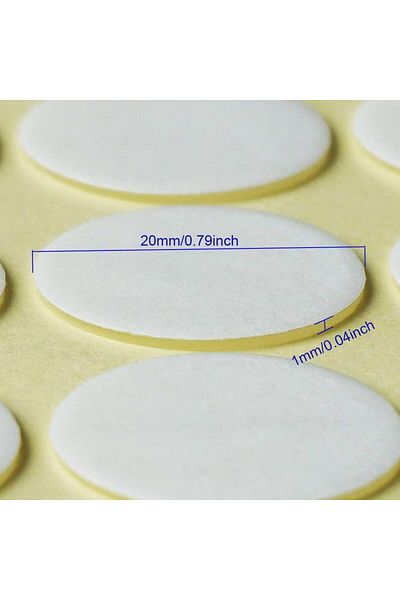 erorex 210 Pieces Nano Double Sided Tape Mounting Putty Round Poster Sticky Tape For Walls Removable