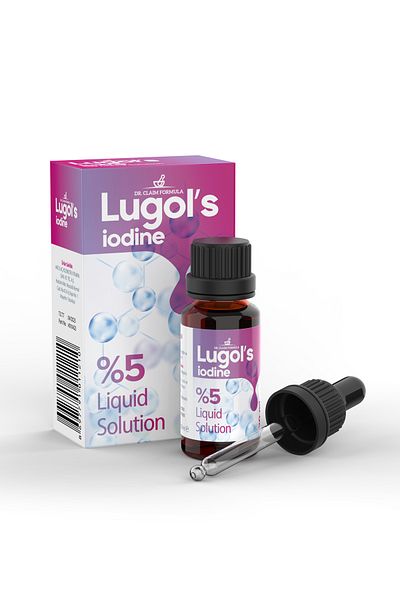 DR. CLAIM FORMULA Lugol's Solution Iodine 5% Drops 30 ml