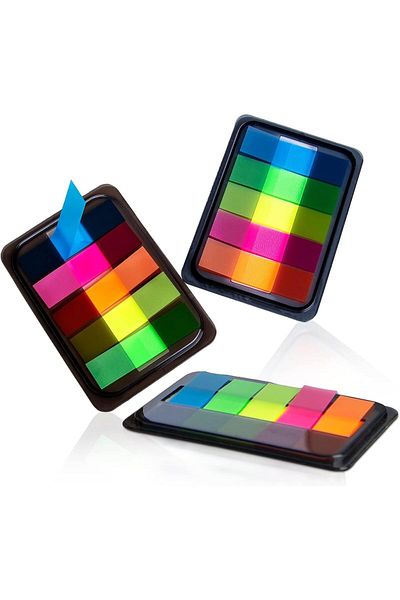 erorex 300 Pieces Sticky Index Tabs Page Flags Transparent Sticky Notes Book Sticky Tabs For Annotating