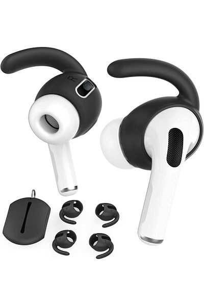erorex Ear Hooks For Airpods 2 1 2 Pairs Earphone Holders Anti Slip Over Ear Soft Tpu Earhook Earbuds