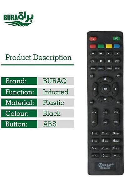 erorex Bein Sport Receiver Tv Remote Control White