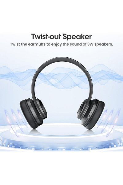 erorex Wireless Headphones Over Ear 52 Hrs Playtime Bluetooth Headphones With 3 Eq Modes Soft Memory