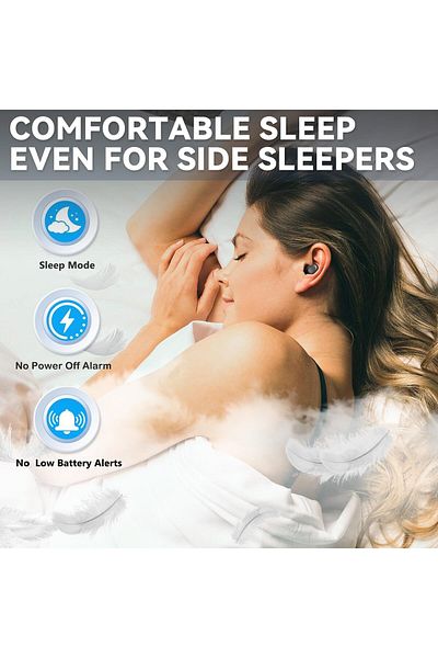 erorex Sleep Earbuds For Side Sleepers Sleepbuds Comfortable Noise Blocking Noise Canceling Ear Buds
