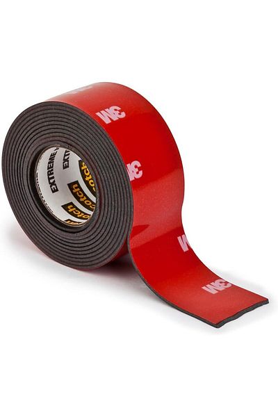 erorex Extremely Strong Double Sided Mounting Tape Red And Gray 1 X 60Inch