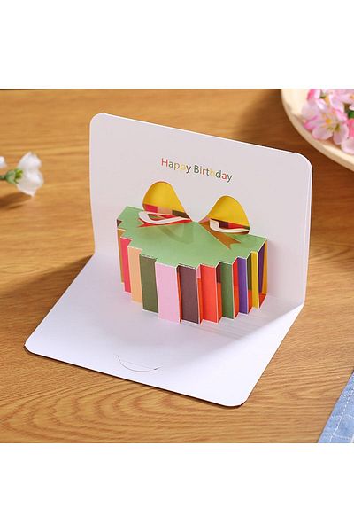 erorex 3D Cake Birthday Cards 3D Birthday Popup Cards Happy Birthday Cake Greeting Card For Mom Wife