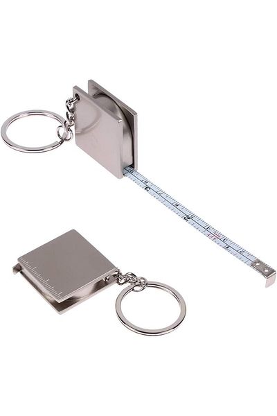 erorex Retractable Tape Measure Keychain Body Measuring Tape Key Ring Compact Tape Measure For Purse