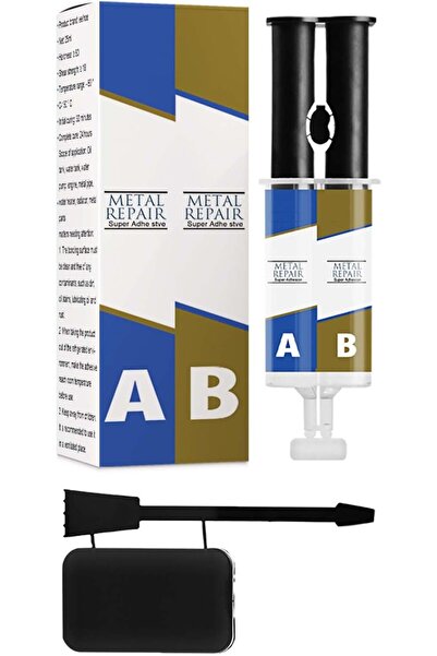 erorex مجموعة أدوات إصلاح المعادن الصناعية من غراء Ab للحام المعادن الجاف وخزان المبرد المصنوع من الحديد الزهر المقاوم للماء