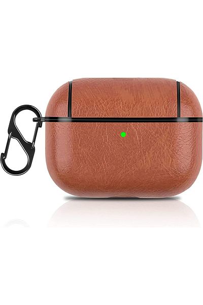 erorex Pu Leather Protective Case For Airpods Pro 2 Luxury Lightweight Drop Proof Full Protection Skin