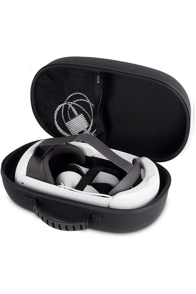 erorex Hard Carrying Case For Meta Oculus Quest 3 3S Vr Head Strap Headset & Touch Controller Waterproof