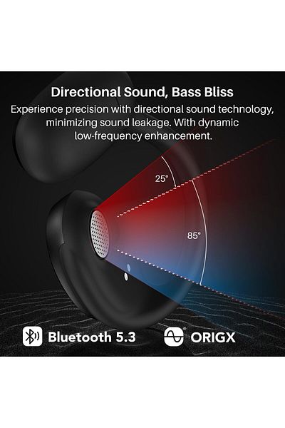 erorex Open Ear Bluetooth 5.3 Headphones Wireless Earbuds With Earhooks Enc Noise Cancellation Immersive