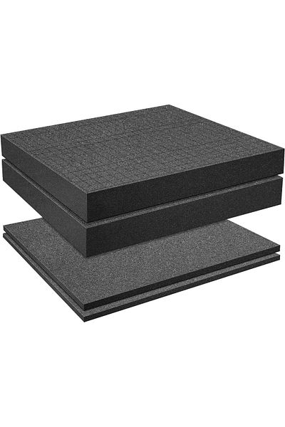 erorex 4 Pcs Pick Apart Foam Insert 2 Size Pick And Pluck Foam Pluck Pre Cube Sheet Foam With Bottom Use