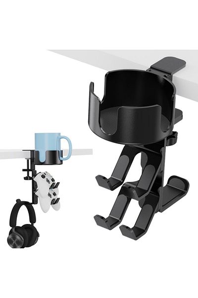 erorex Pc Headphone Stand Gaming Headset Hook Headphone Hanger Mount Headphones Stand With Adjustable &