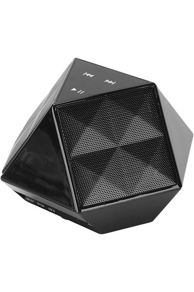 erorex مكبر صوت صغير هاي فاي ستيريو صدمة باس RGB تأثيرات الإضاءة المحمولة اللاسلكية مع ضوضاء بيضاء مهدئة