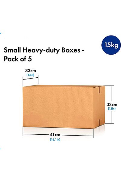 erorex 5Pack Carton Box Cardboard For Moving Shipping And Packing Double Wall 100 Percent Recyclable