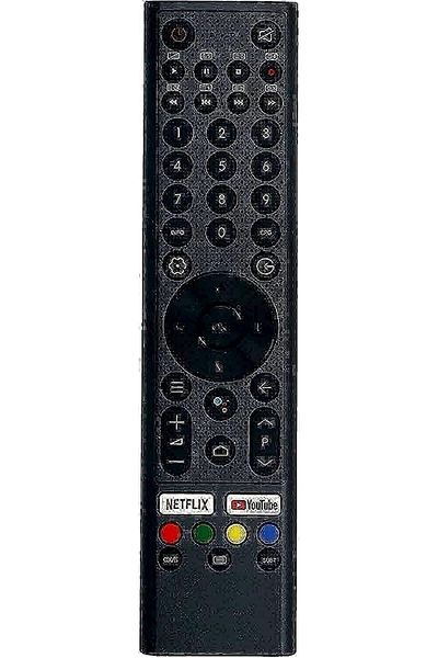 erorex جهاز تحكم عن بعد بديل لتلفزيون LCD من ماركة Dansat Niki Telezone باللون الأسود