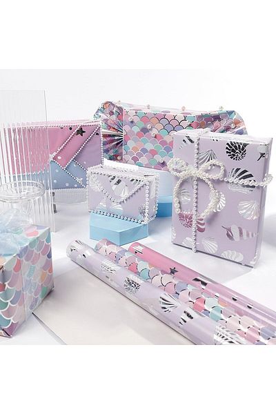 COOYA Gift Wrapping Paper, DIY Wrapping Paper for Birthday,Valentines,Graduation, Baby Shower, Easter