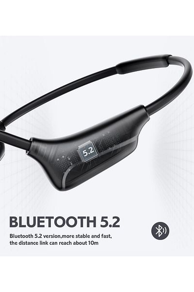 erorex Swimming Headphones True Bone Conduction Open Ear Headset Mp3 Player With Built In 32Gb Memory Ip68